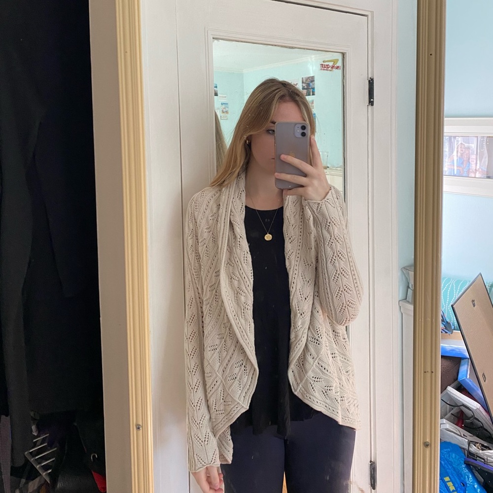 Cabi Cable Knit Sweater